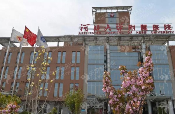 河北大学附属医院整形美容科切开双眼皮